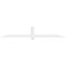 Ekena Millwork Eugene Architectural Grade PVC Gable Bracket, 96"W x 16"H x 2"D x 4"F, 4/12 Pitch GBP096X16X0204EUG00 - alternate 5